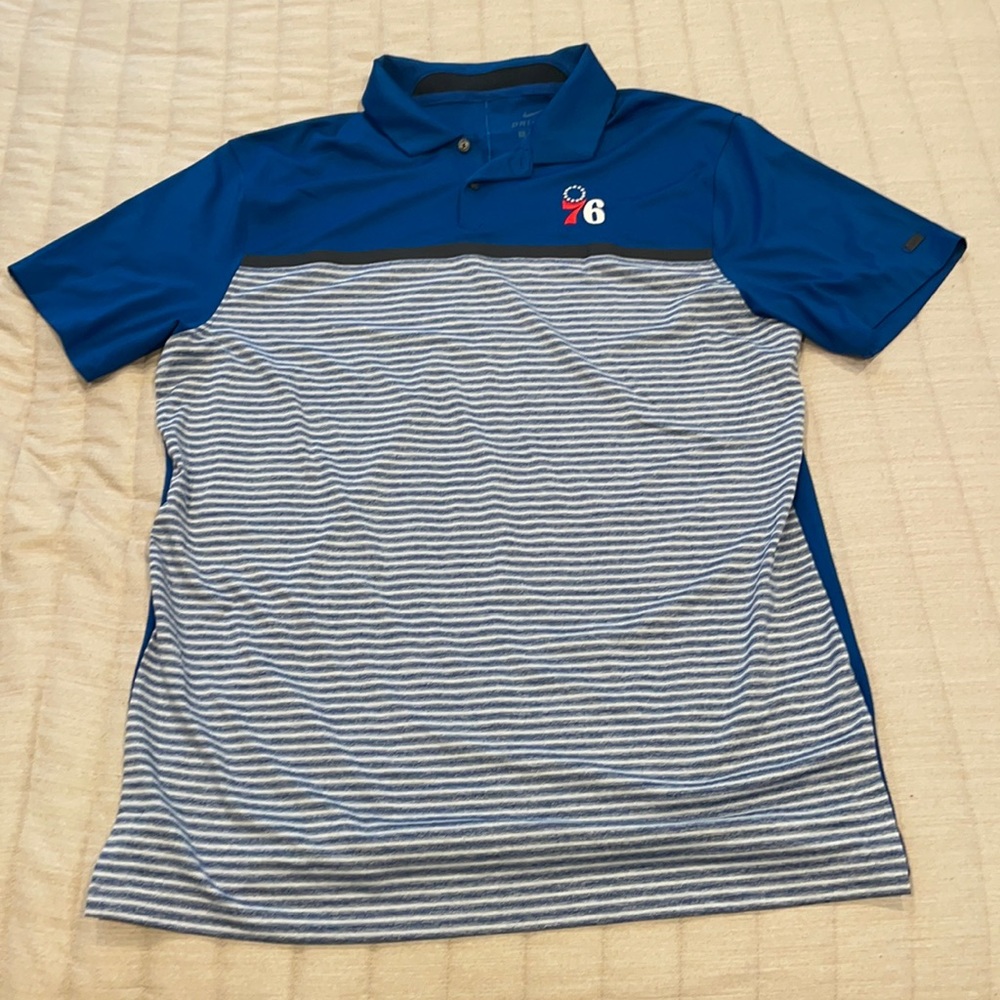Nike Philadelphia 76ers dri-fit TW sz M shirt